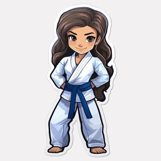 karate girl