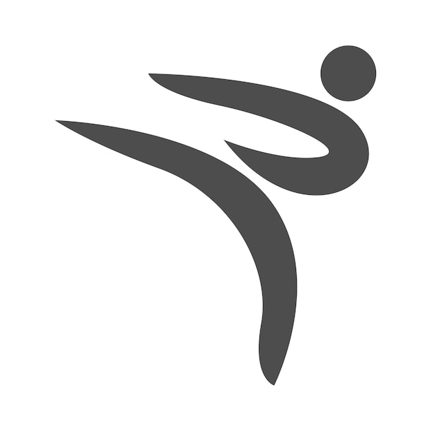 Дизайн логотипа каратэ