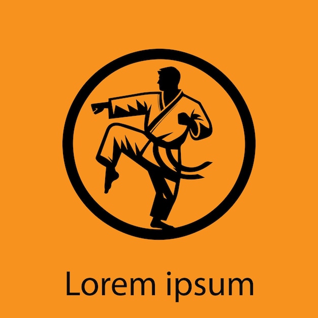 Karate logo for business and artwork