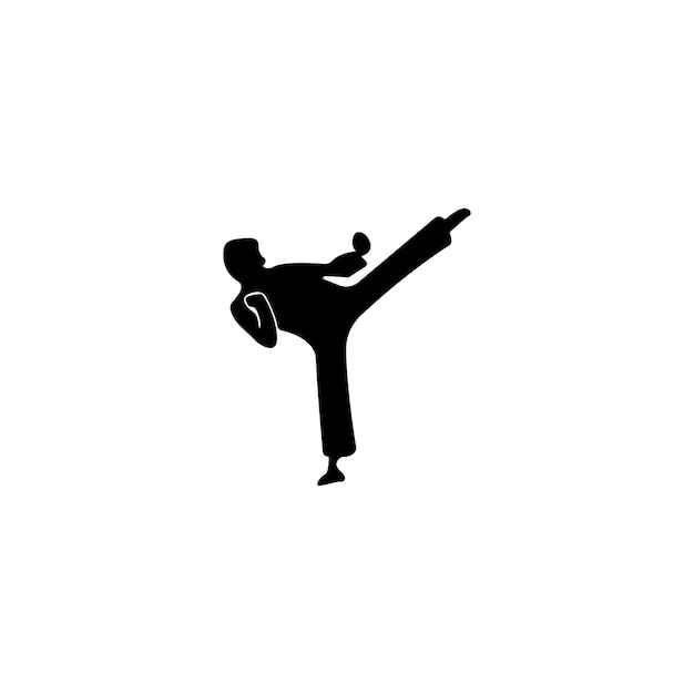 Logo di karate e taekwondo