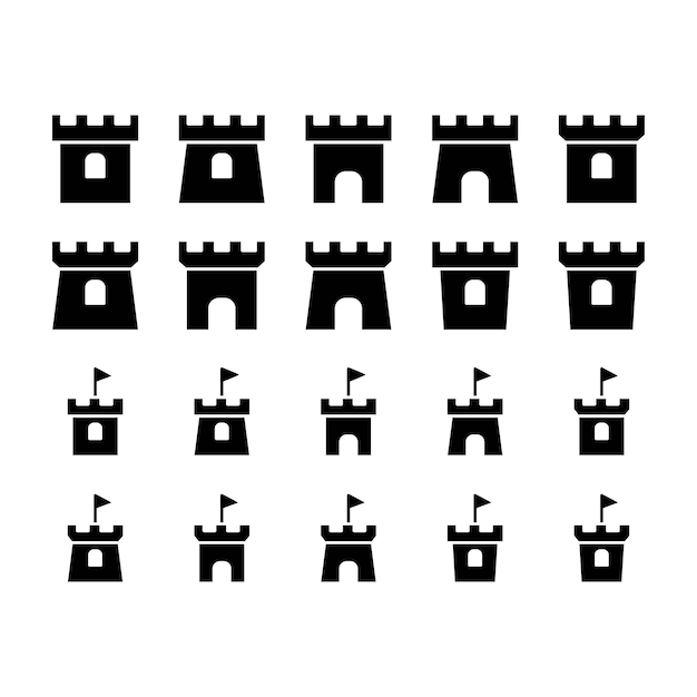 Kasteel pictogram