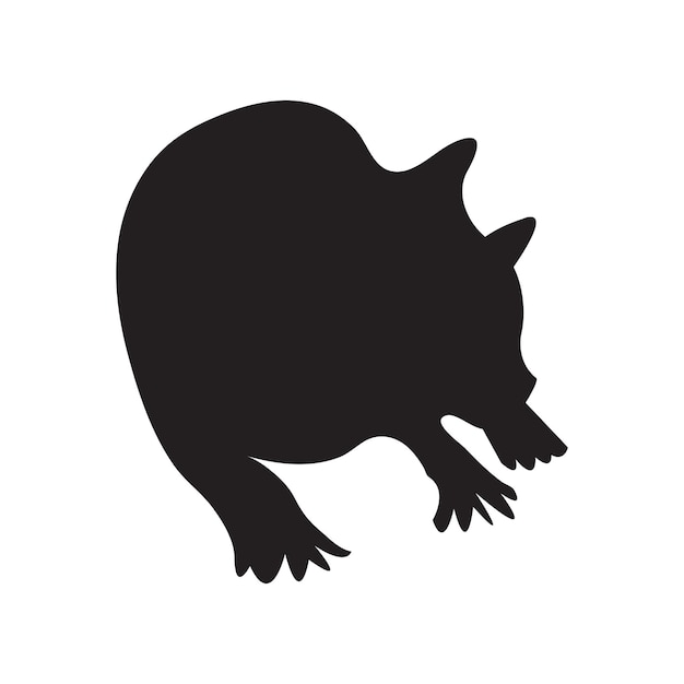 kat pictogram ontwerp ustration zwijnen tijger silhouet katten collectie hout rat hond overzicht grafisch ontwerp