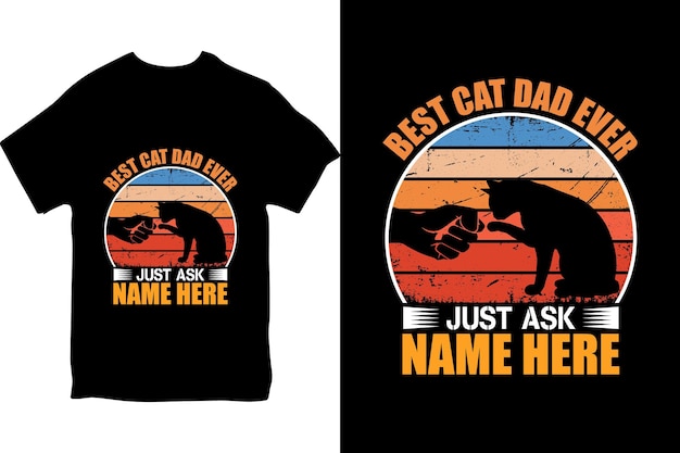 Kat tshirt voor kattenliefhebber Kattenliefhebber cadeau