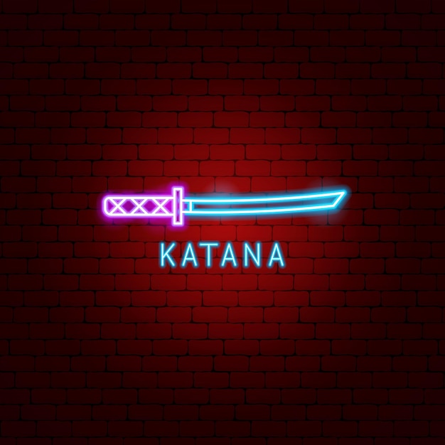 Katana Neon Label