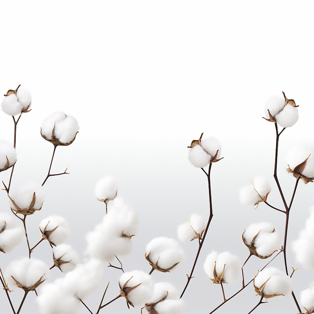 katoenplant bloem natuur wit pluizige textiel landbouw biologisch zacht ruwe knop bolvezel zacht
