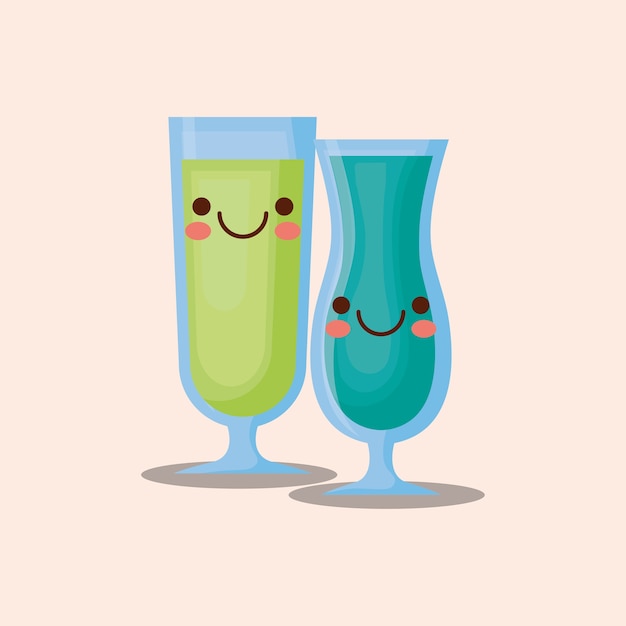 Kawaii cocktaildrankjes