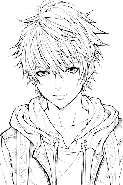 2,881 Boy anime sketch Royalty-Free Images, Stock Photos & Pictures