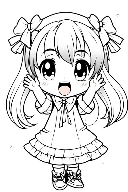 Desenhos de Gacha Life para Colorir  Coloring book art, Cute anime chibi,  Coloring pages