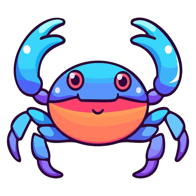 Kawaii Crab logo