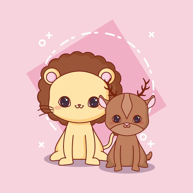 kawaii dieren ontwerp