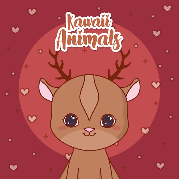 Kawaii dieren ontwerp