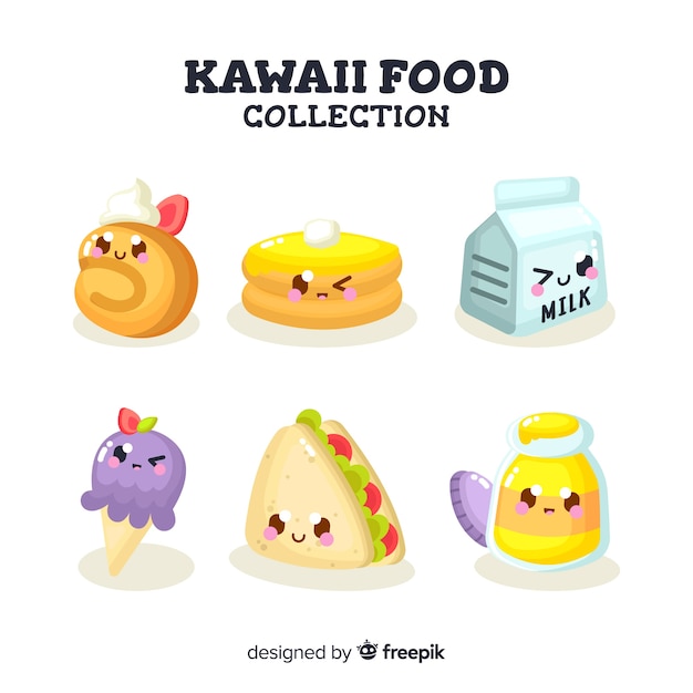 Коллекция продуктов Kawaii