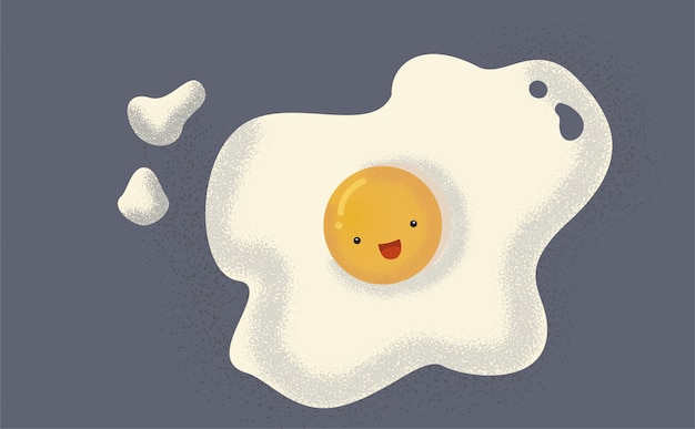 Kawaii fried egg.