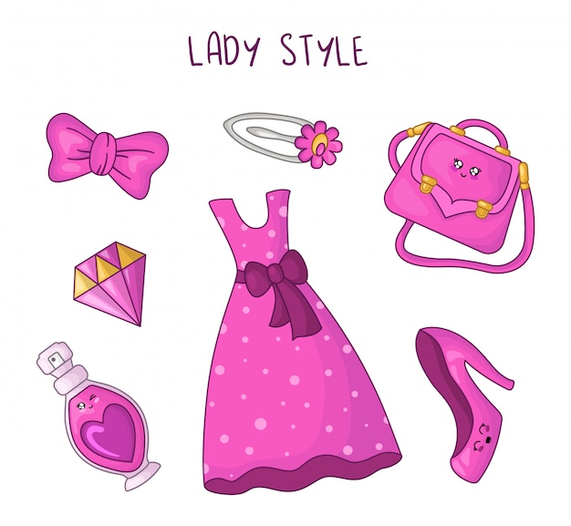 Girly Stuff Clipart 