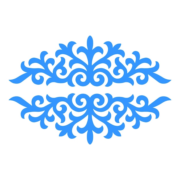 Vector kazakh ornament oyu ornek