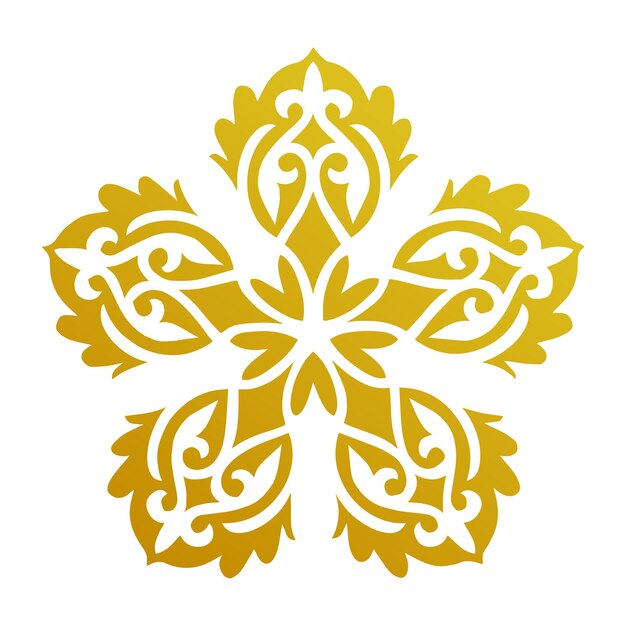 Vector kazakh ornament