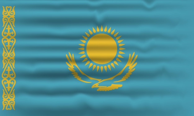 카자흐스탄 국기 디자인 카자흐스탄의 국기