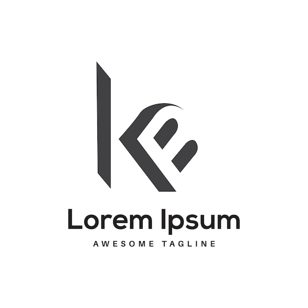 KB Letter Logo Design Icon