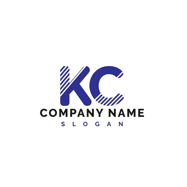 KC Letter Logo Design KC letter logo Vector Illustration Vector