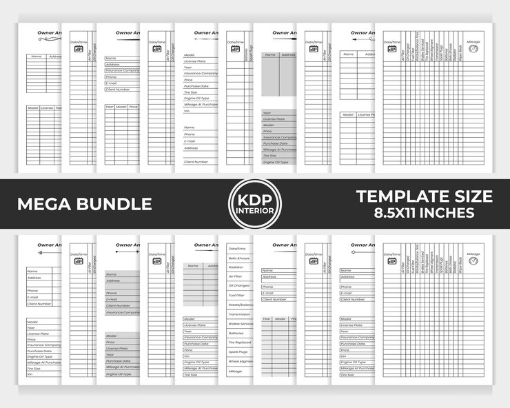 Vector kdp interior bundle template unique design