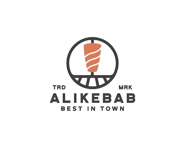 kebab logo sjabloon