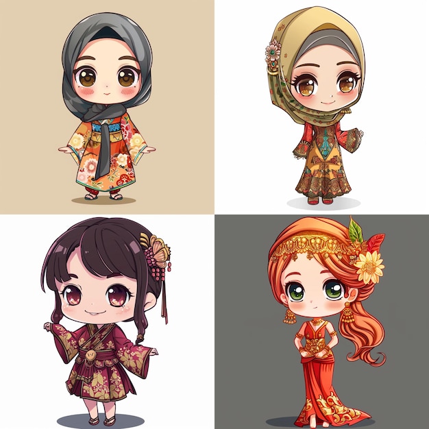 Vector kebaya