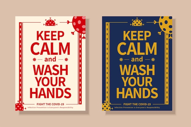 Keep calm and wash your hands