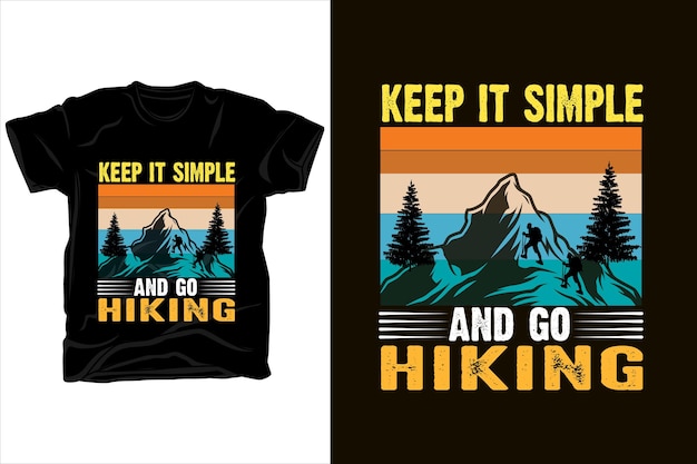 keep it simple and go hiking