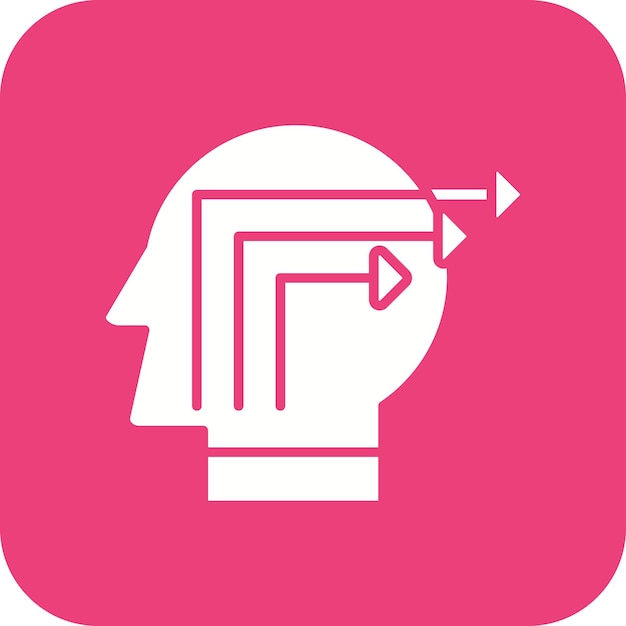 Kennis extractie icoon vector afbeelding Kan worden gebruikt voor Data Analytics