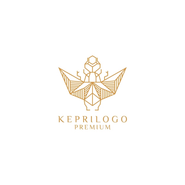 Kepri logo design icon vector