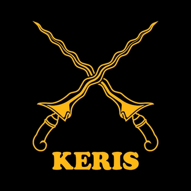 Keris vector icon