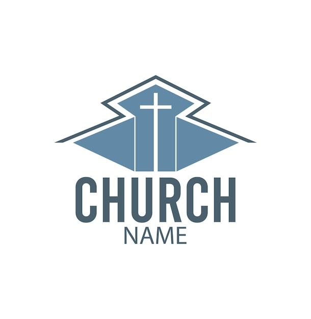 Vector kerkgebouw logo ontwerp vector moderne architectuur logo ontwerp