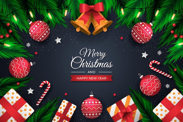 Kerst achtergrondconcept