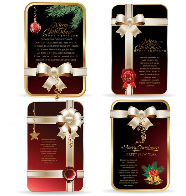 Kerst banner set