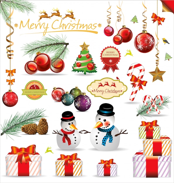 Kerst banner set