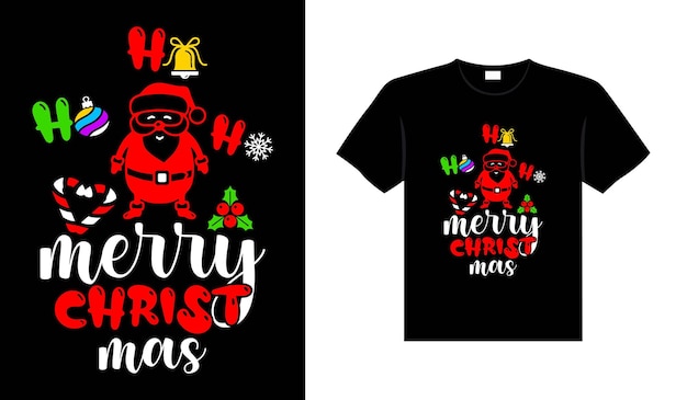 Kerst belettering typografie kleding Vintages kerst tshirt ontwerp kerst merchandise ontwerp