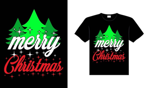 Kerst belettering typografie kleding Vintages kerst tshirt ontwerp kerst merchandise ontwerp