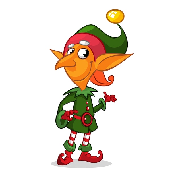 Vector kerst elf