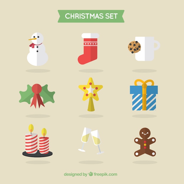 Kerst Icon Set