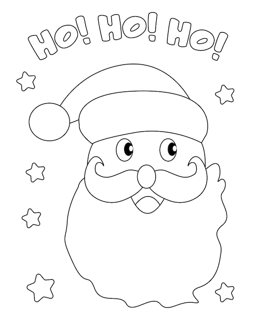 Vector kerst kerstman illustratie