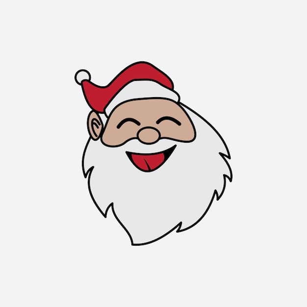 Kerst logo ontwerp pictogrammalplaatje