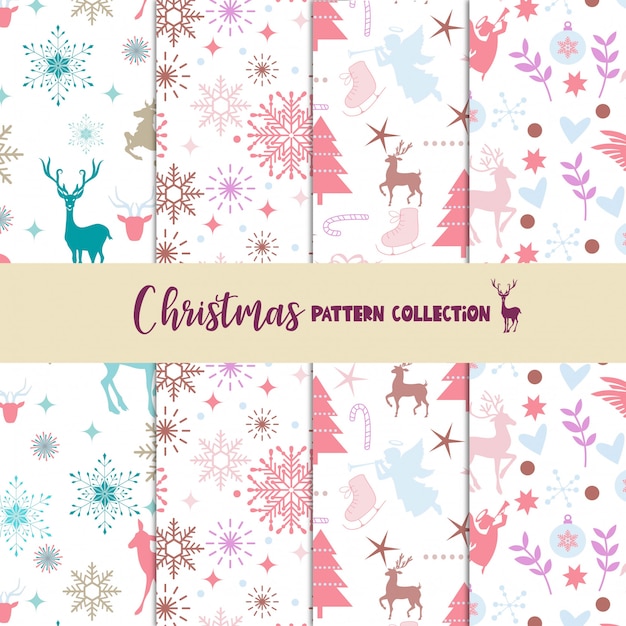 Kerst patroon collectie