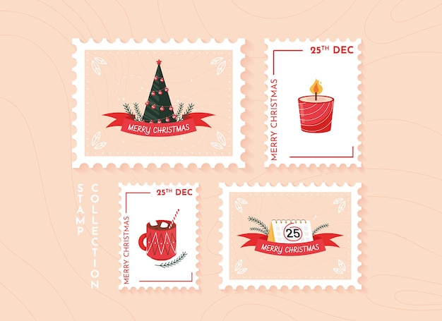 Kerst postzegels