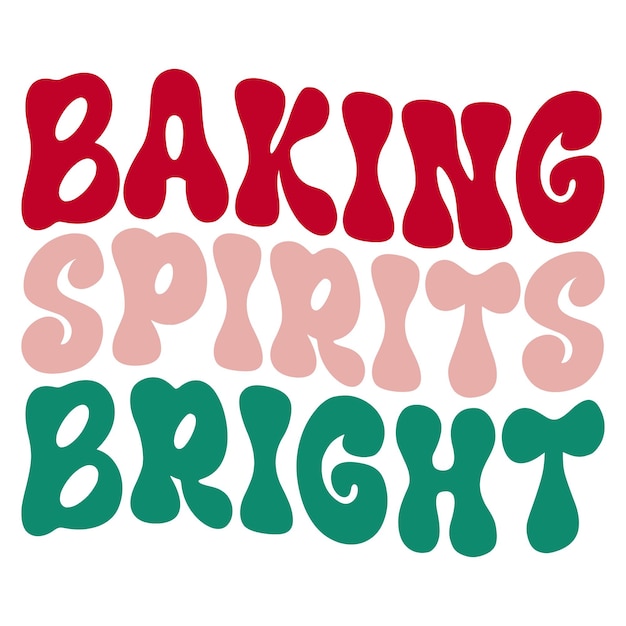kerst retro svg ontwerp en digitale download