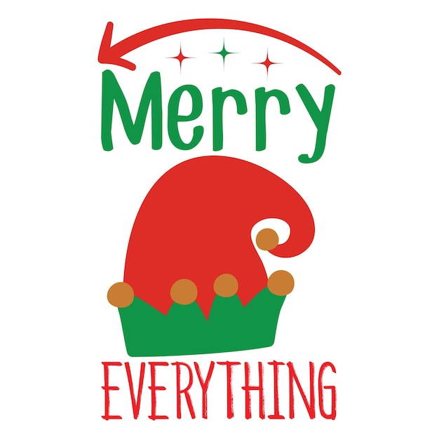 Kerst SVG-ontwerp