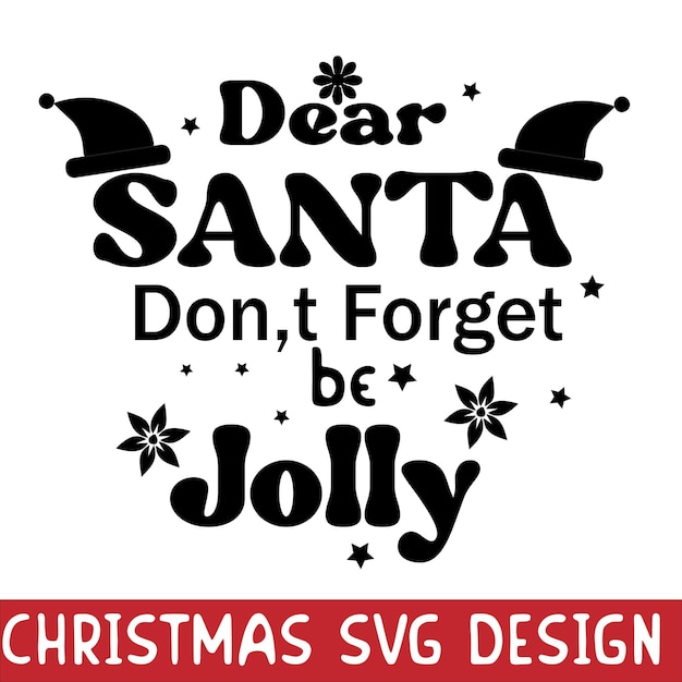 Kerst SVG-ontwerp
