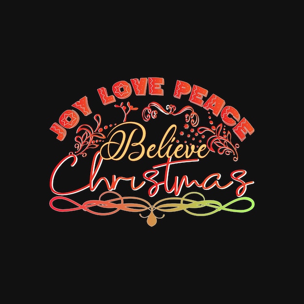 Kerst t-shirt design, kerstvakantie typografie, vectorillustratie.