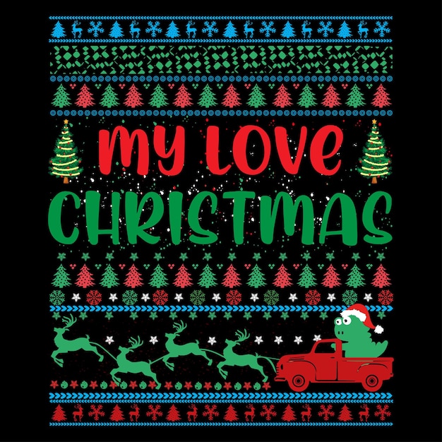 Kerst T-shirt Ontwerp