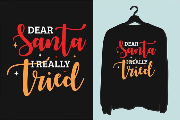 Kerst t-shirt ontwerp