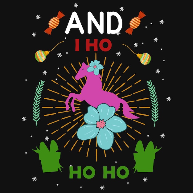 Kerst t-shirt ontwerp